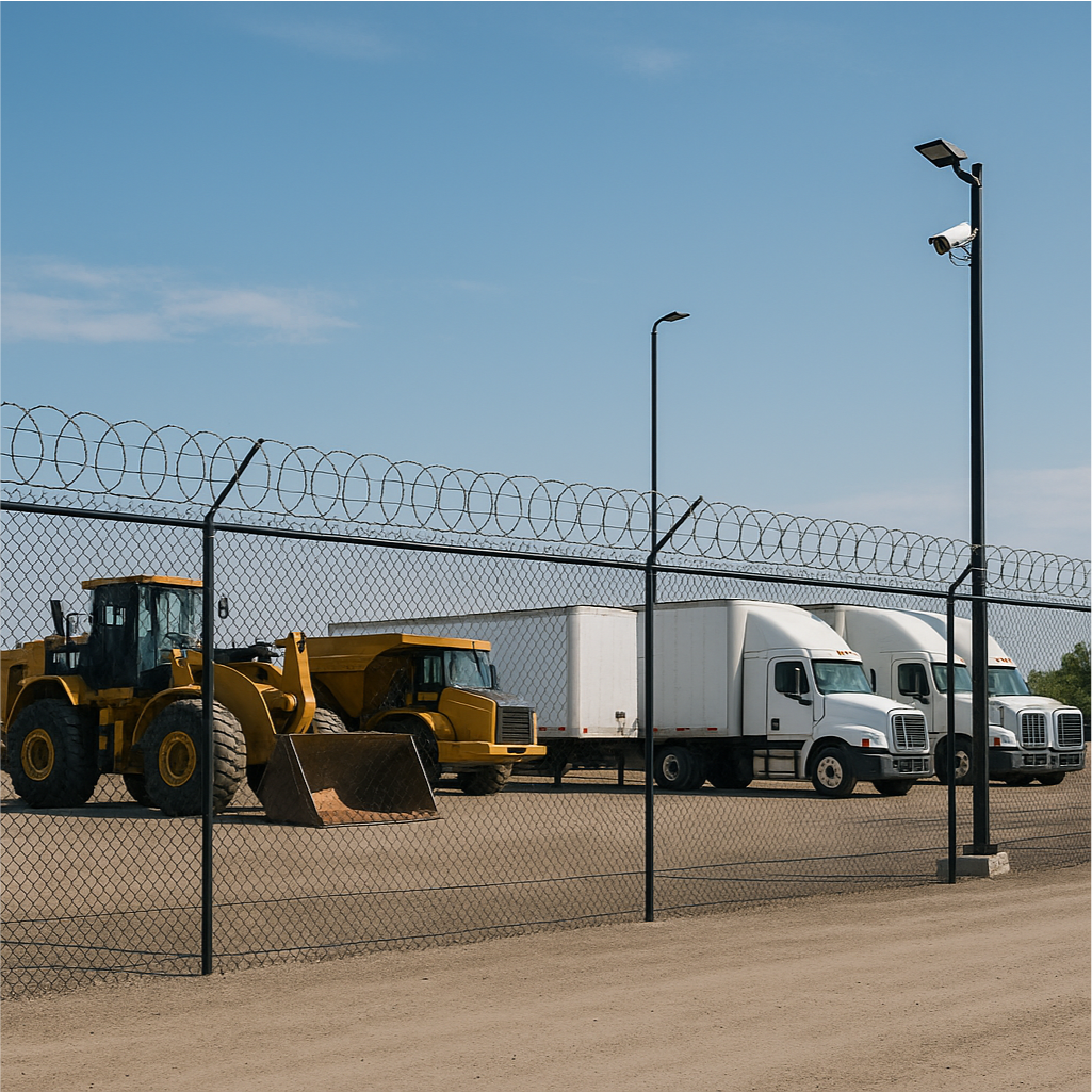 Secure Outdoor Storage Facility